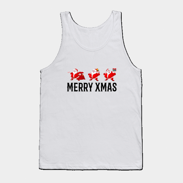 Merry Xmas Tank Top by Dorran